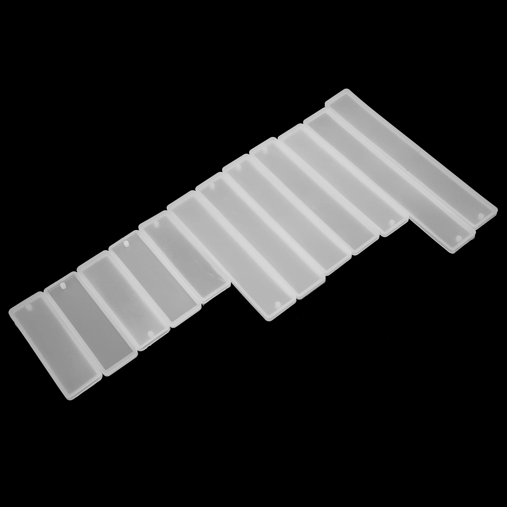 

N09R-36 шт. прямоугольная силиконовая форма для закладок DIY форма для закладок изготовление ювелирных изделий из эпоксидной смолы