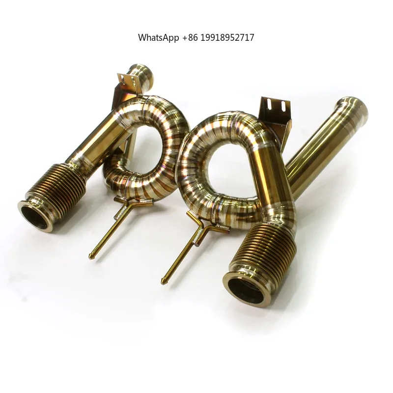 Factory Hot Selling Factory Price Peormance Titanium Catback Exhaust with Downpipe for 720s 4.0 2017-2019 Car Exhaust Pipe Syst