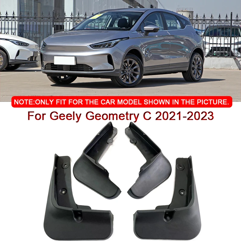 

ABS Car Mud Flaps Splash Guard Car Styling For Geely Geometry C 2021-2023 Mudguards MudFlaps Front Rear Fender Auto Accessories