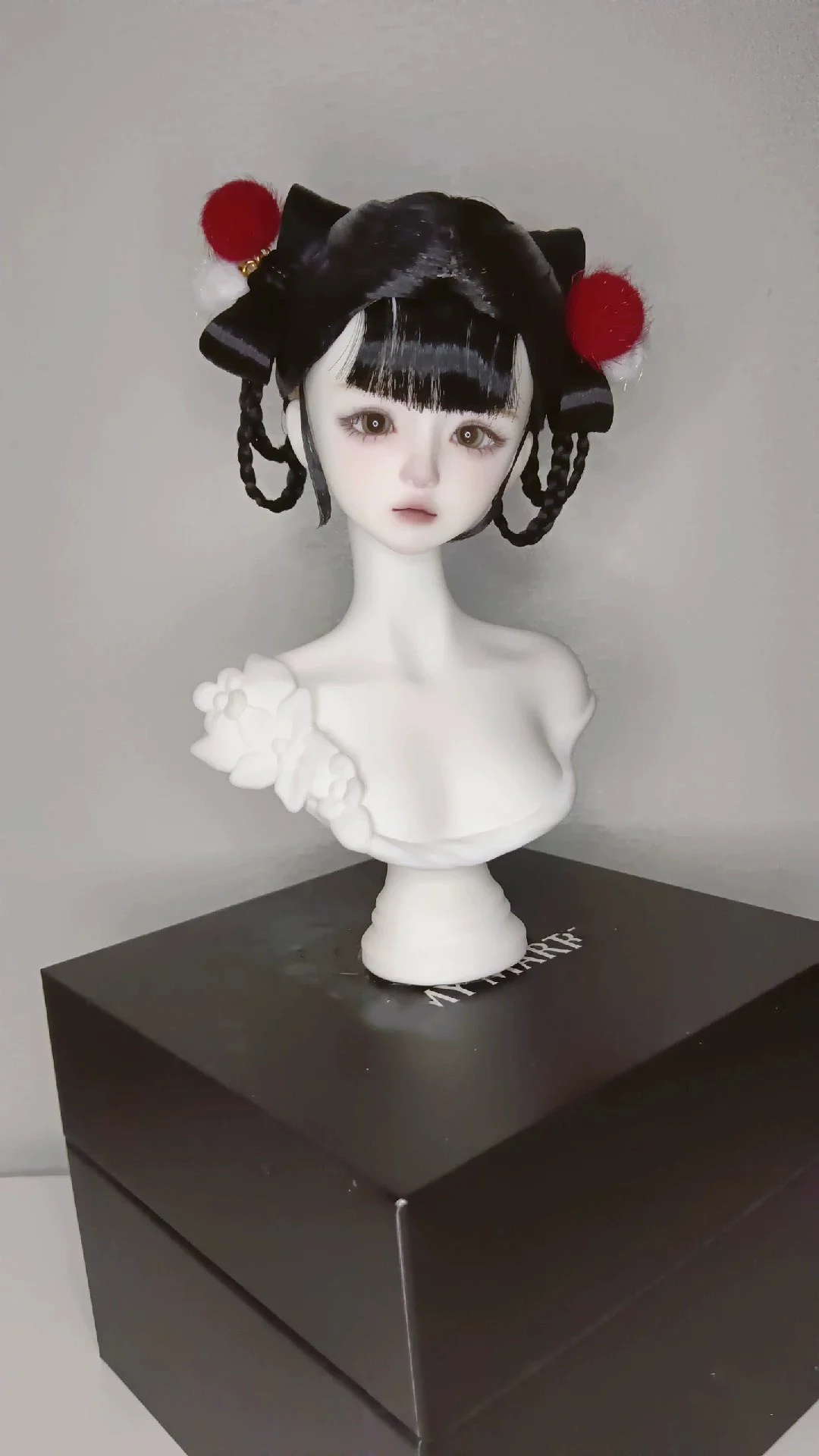 1/6 1/4 1/3 Ancient Costume BJD Wig Chinese Hanfu Fairy Hair Retro Wigs For BJD/SD YOSD MSD SD13 SSDF Doll Accessories C2386