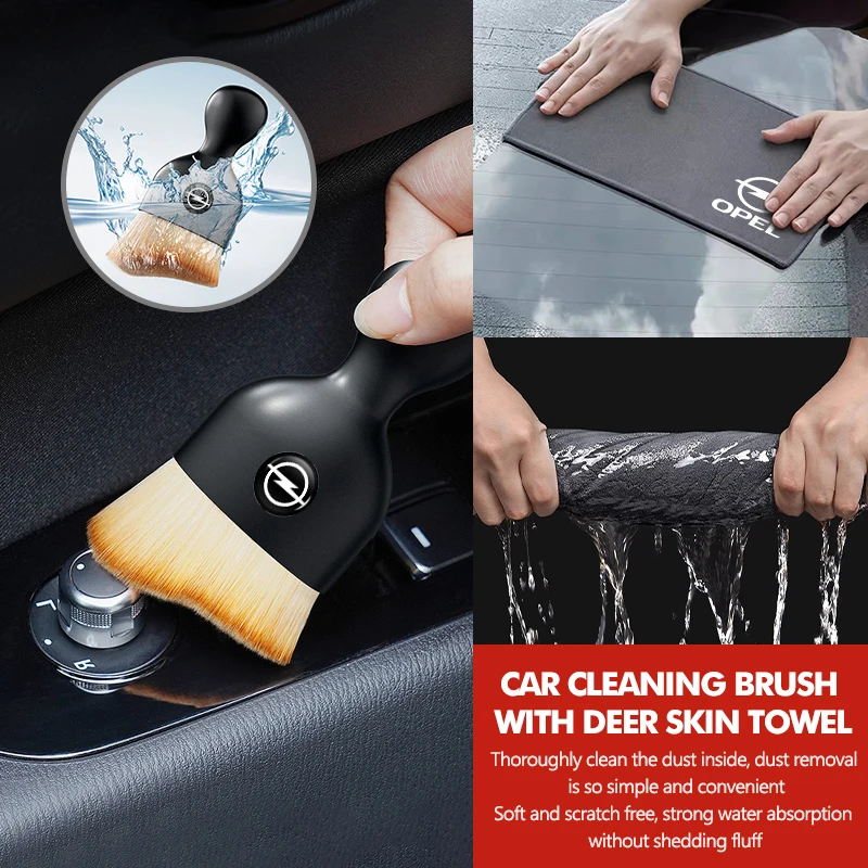 Car Soft Brush With Wash Towel - огляд і ціна Car Cleaning Brush