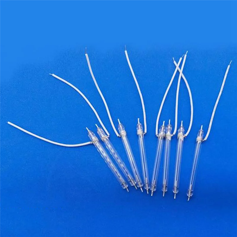 10 قطعة ل Godox TT350 فلاش أنبوب مصباح زينون Flashtube إصلاح جزء فلاش أنبوب الزجاج كما هو موضح