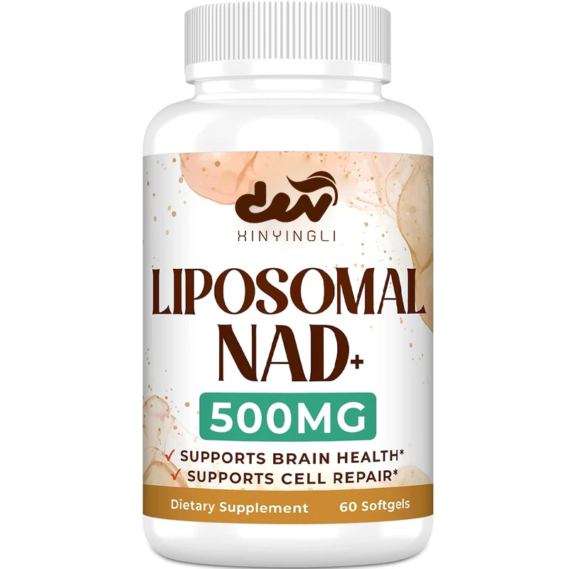 Liposomal NAD+500mg supplement enhances NAD+,which is more efficient than nicotinamide nucleoside,and is used for cellularenergy