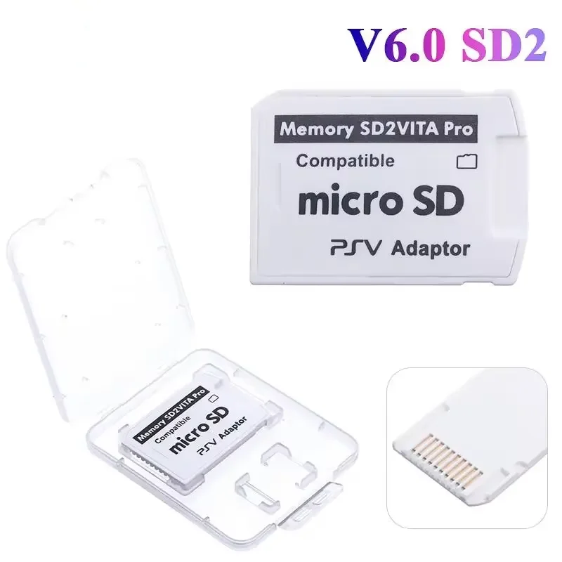 

V5.0 SD2VITA PSVita Memory Micro Card for PS Vita SD Game Card 1000/2000 Sd Card Slot Adapter 3.60 System SD Card