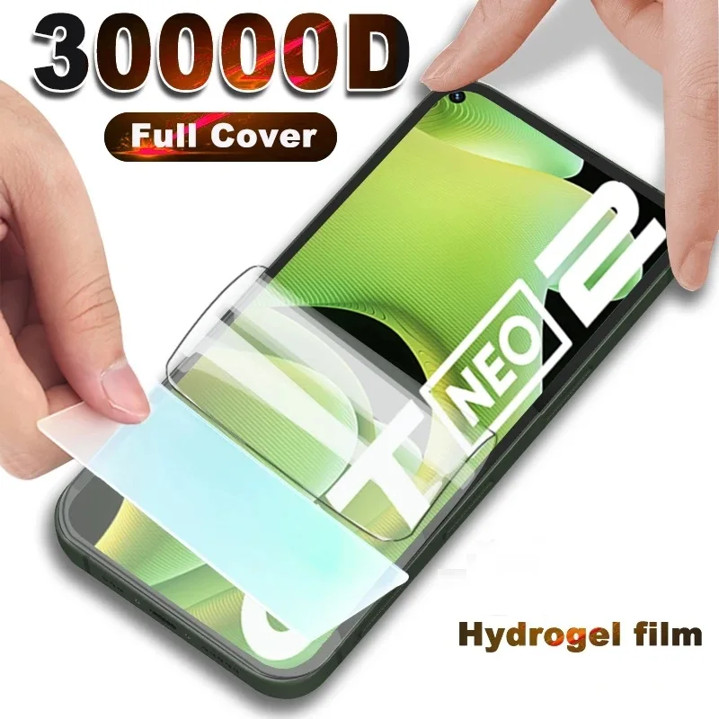 Hydrogel Film for Realme XT X2 X7 X50 Pro 5G GT Neo C2 C3 C11 C17 C21 Screen Protector for Realme 7 8 9 Pro Plus 6 5G 6i 7i film