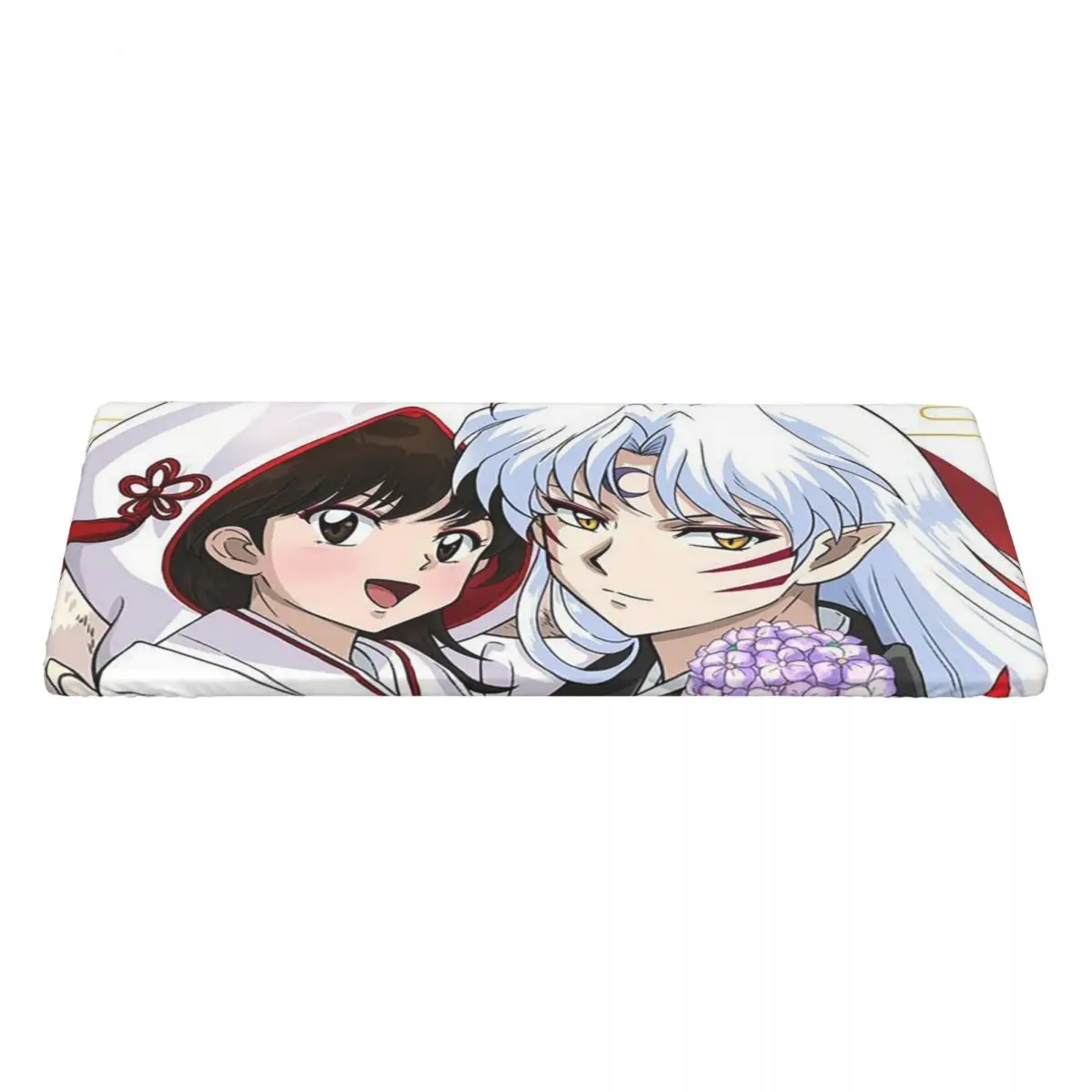 Manga Kimono Inuyasha Sesshomaru Customized Rectangular Tablecloth Oilproof Table Cover for Dining Events Table Cloth