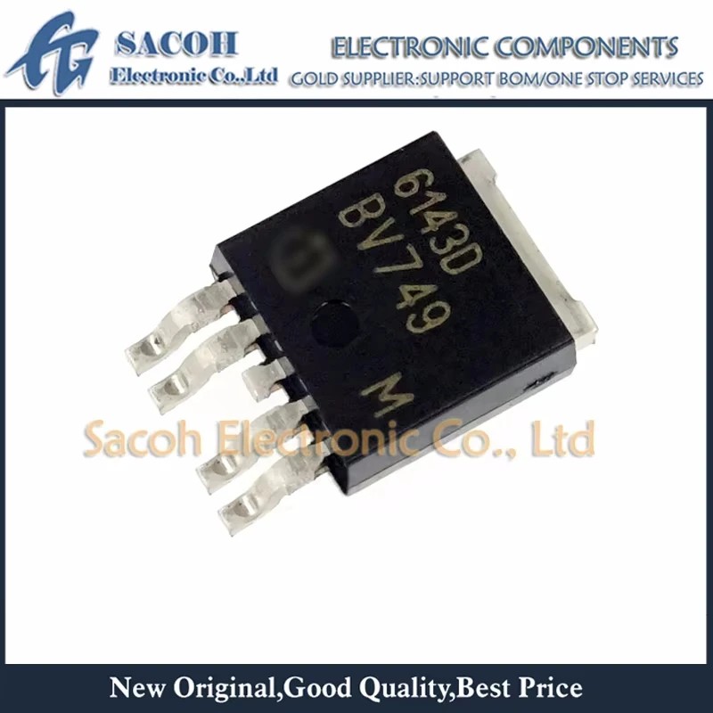 

New Original 10Pcs/Lot BTS6143D 6143D TO-252-5 Smart High Side Power Switch