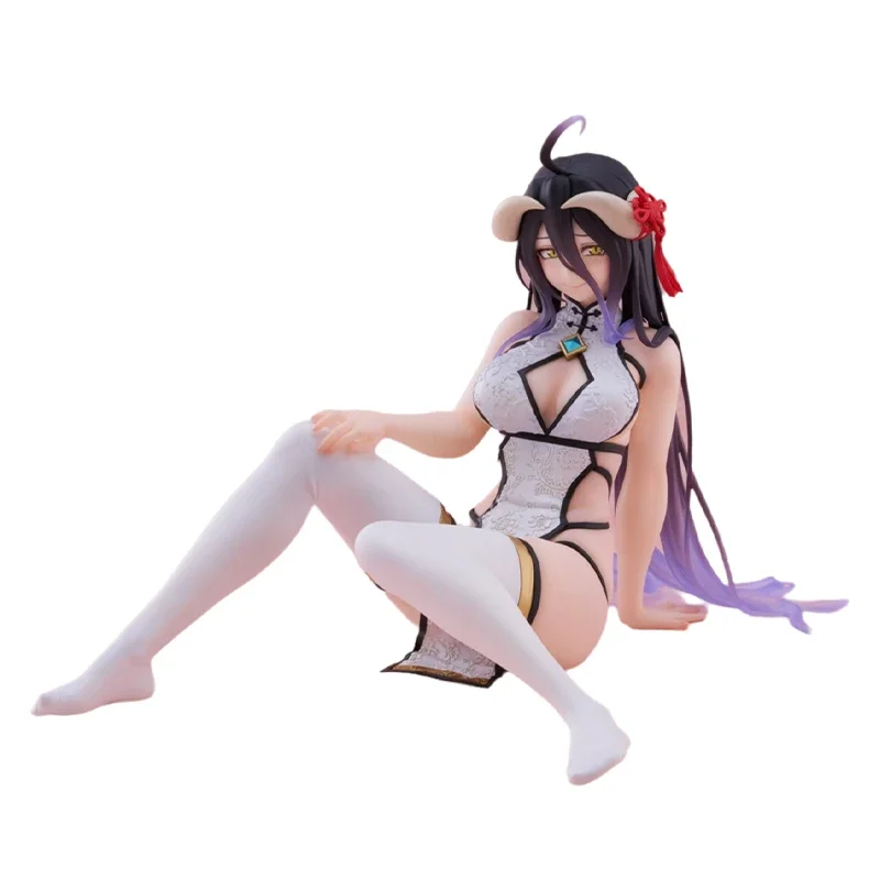 TAiTO OVERLORD albedo Qipao style 100% Original genuine PVC Action Figure Anime Figure Model Toys Figure Collection Doll Gift