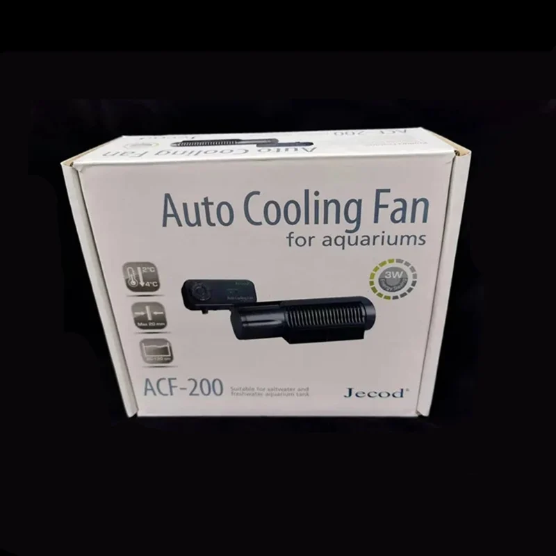 JEBAO adjustable fan fresh water summer fish tank aquarium silent cooling fan automatic constant temperature ACF200 cooling 