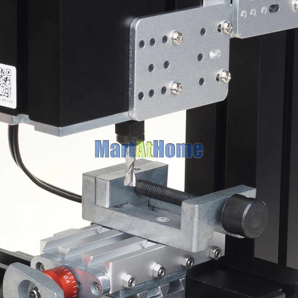Imagem -04 - Potência Mini Máquina de Trituração do Metal Ferramenta Tz20005m 12000rpm Viagem 145*32 mm com Torno do Metal 60w de Alta