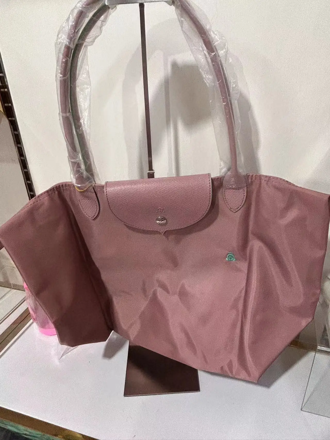 

Handmade Leather Bags Women's 202 New High-Defn Diamond Chain Small Underarm Crossbody Bag Korean Sle Soft Handle