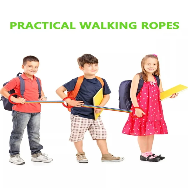 12 pièces/ensemble corde de marche pour tout-petits, corde de Transition détachable pour tout-petits d'âge préscolaire, corde de sécurité pour pépinière pour enfants, sécurité extérieure