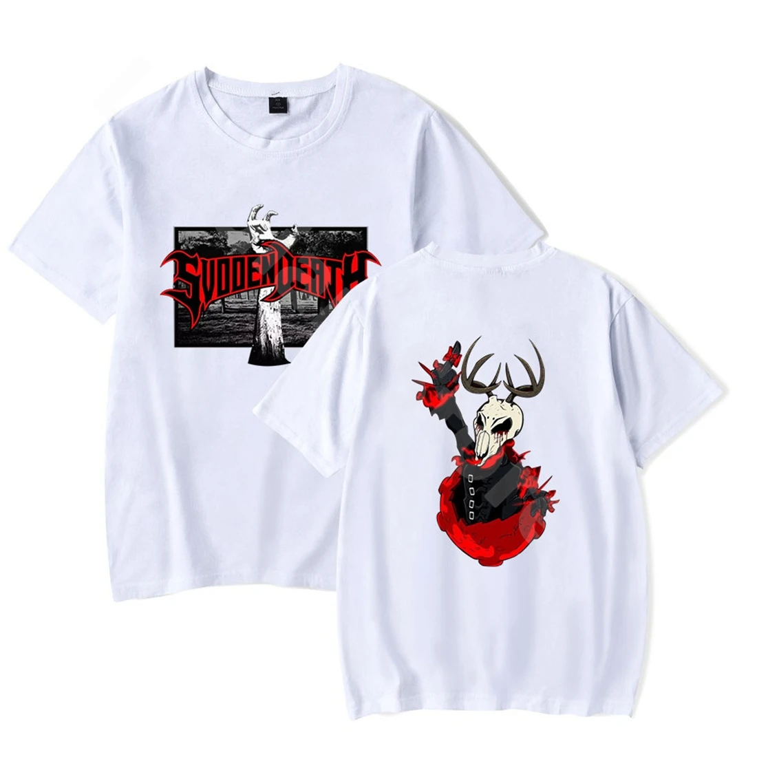 

Men's T-shirt Fashion Svdden Death Merch Funny Tshirt Summer Casual Male T Shirt Hipster Hip-hop Tee Shirt Homme Streetwear