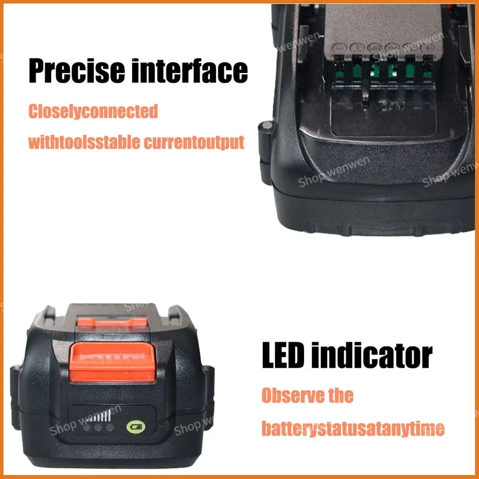 Worx brandneue echte wa3578-powers hare 20v 10.4ah/10.4ah/10.4ah/10.4ah Lithium-Ionen-Batterie mit großer Kapazität