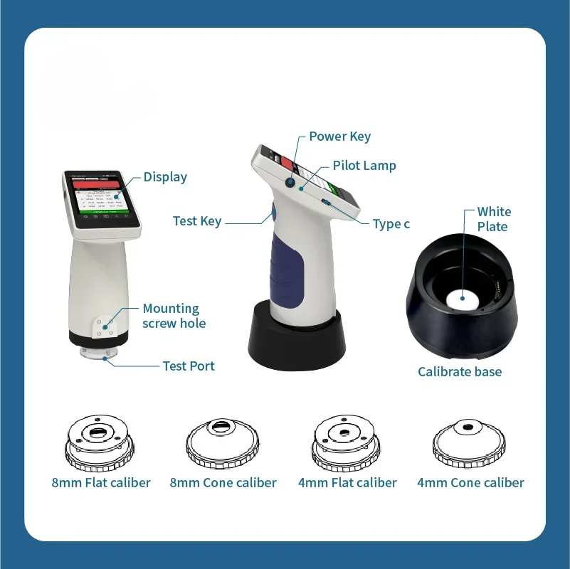 Recommend SR210 Spectrophotometer Uv-vis Visible Light Wavelength Range From 400 Nanometers To 700 Nanometers