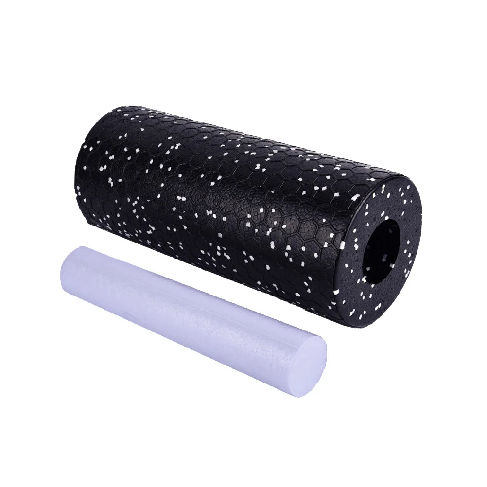 

2pcs High Density Firm Roller 45Cm Black Eva Massager For Muscle Relaxation Stretching Exercise Recovery Tool Sports