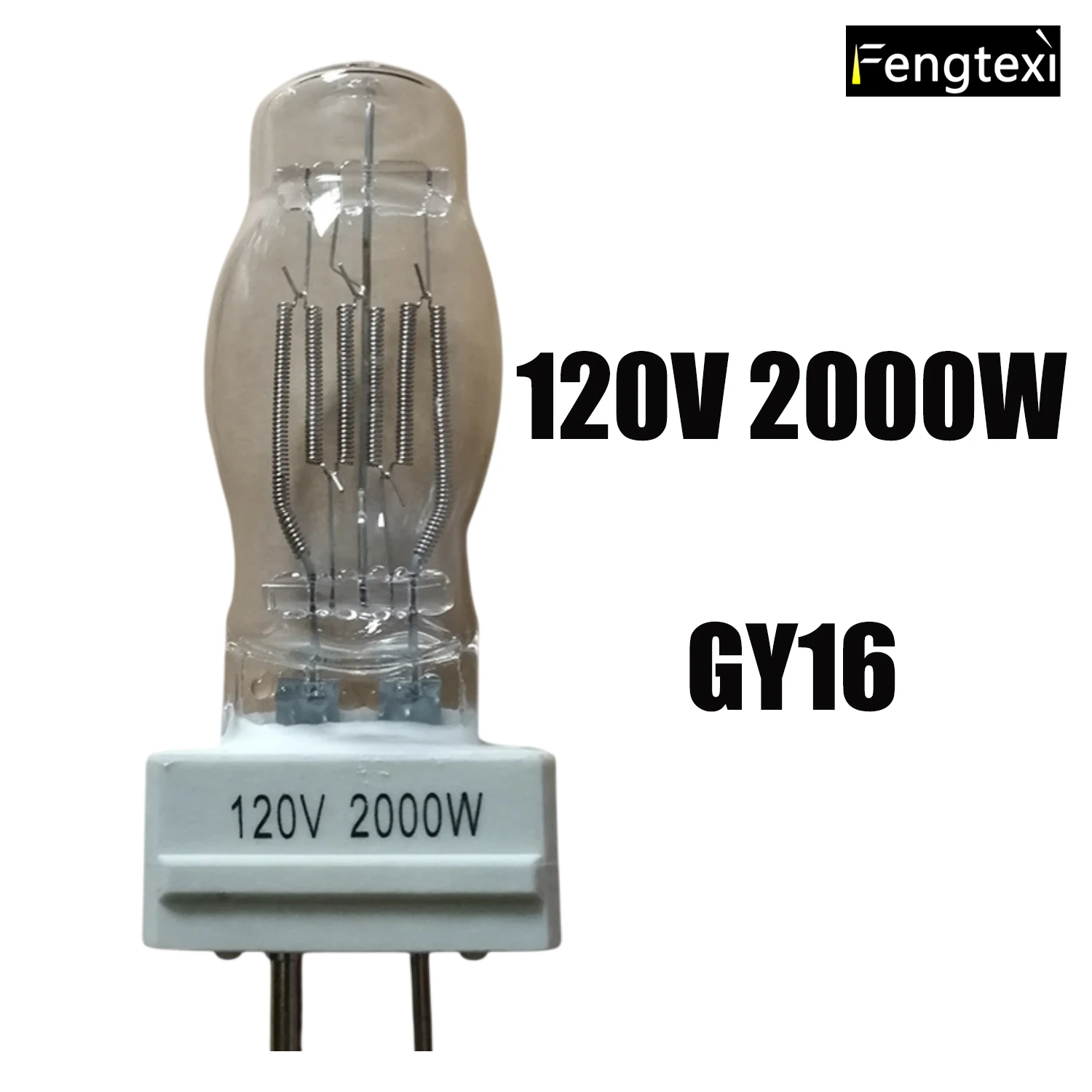 

Halogen Tungsten Bulb GY16 120V/230V 2000W for Marine Searchlights Stage Lighting Film and Television Dance Halls