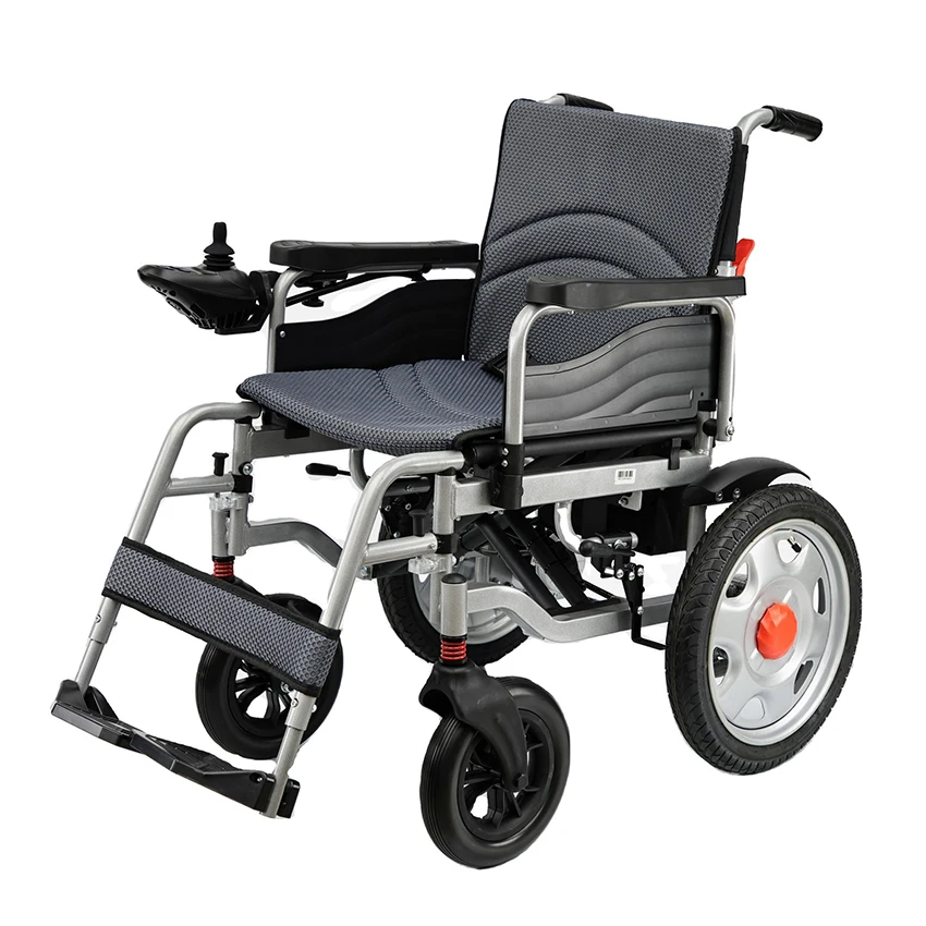 

6Km/H Speed 150kgs Max Load Joystick Controller Medical Steel Light Weight Foldable Electric Wheelchair Walker for the Disabled