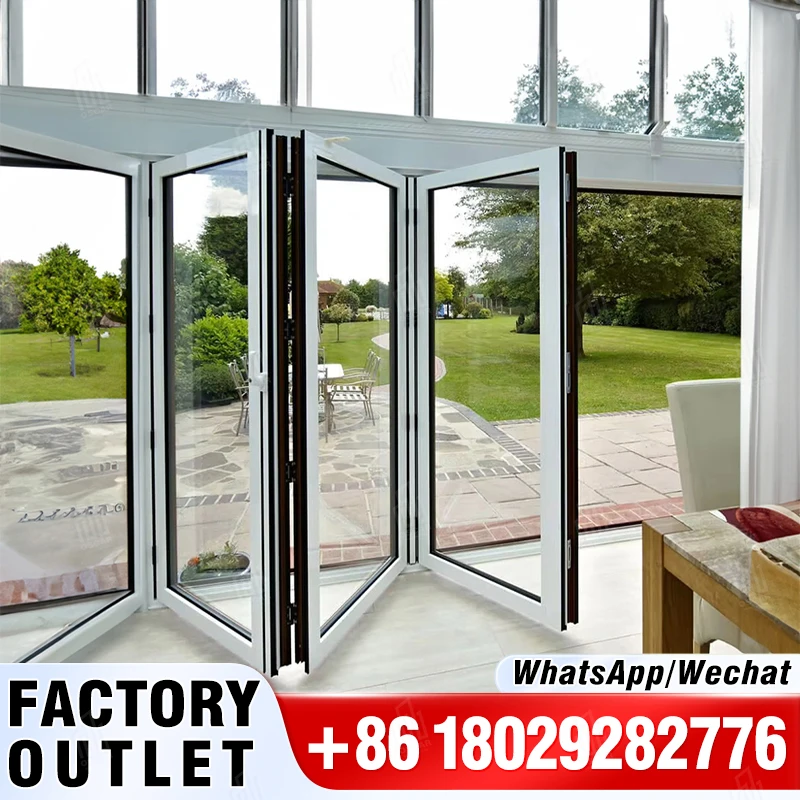 Factory Wholesale Modern Casual Foldable Sliding door Luxury Crystal Sheet Sliding door Suitable For Balcony, Living Room Garage