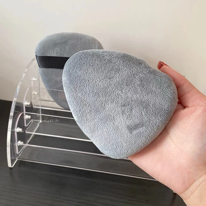 1Pc Cream Beauty Make Up Powder Tools Large Drop Shape Velvet Powder Cosmetic Puff Women Soft Makeup Sponge Foundation