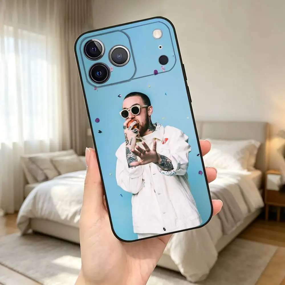 Mac Miller R-Rapper POP  Phone Case Silicone Soft For IPhone18 17 16 15 14 13 12 11 X XR Plus Pro Max Plus Gift