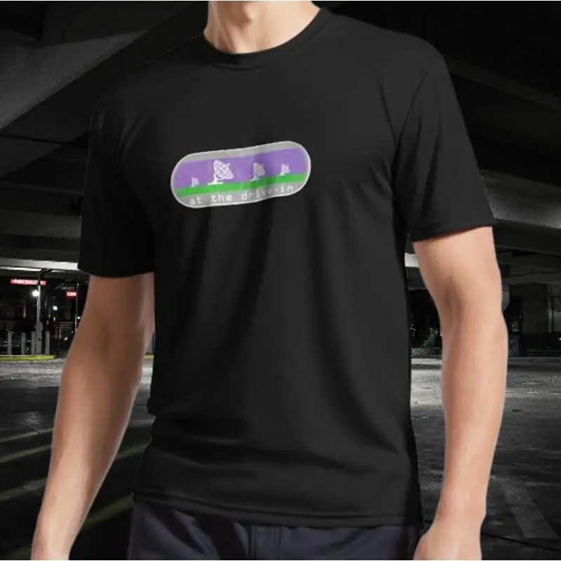 At The Drive In Casino Out Active T Shirt Funny Size Mode American