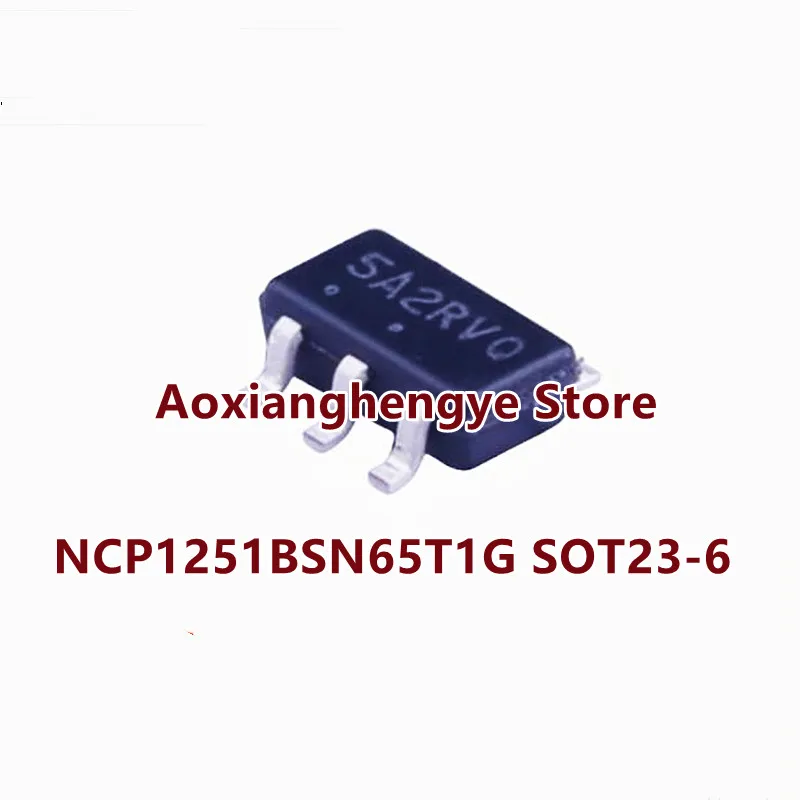 10PCS NCP1251BSN65T1G SOT23-6（Marking：5A2***）Current-Mode PWM Controller for Off-line Power Supplies