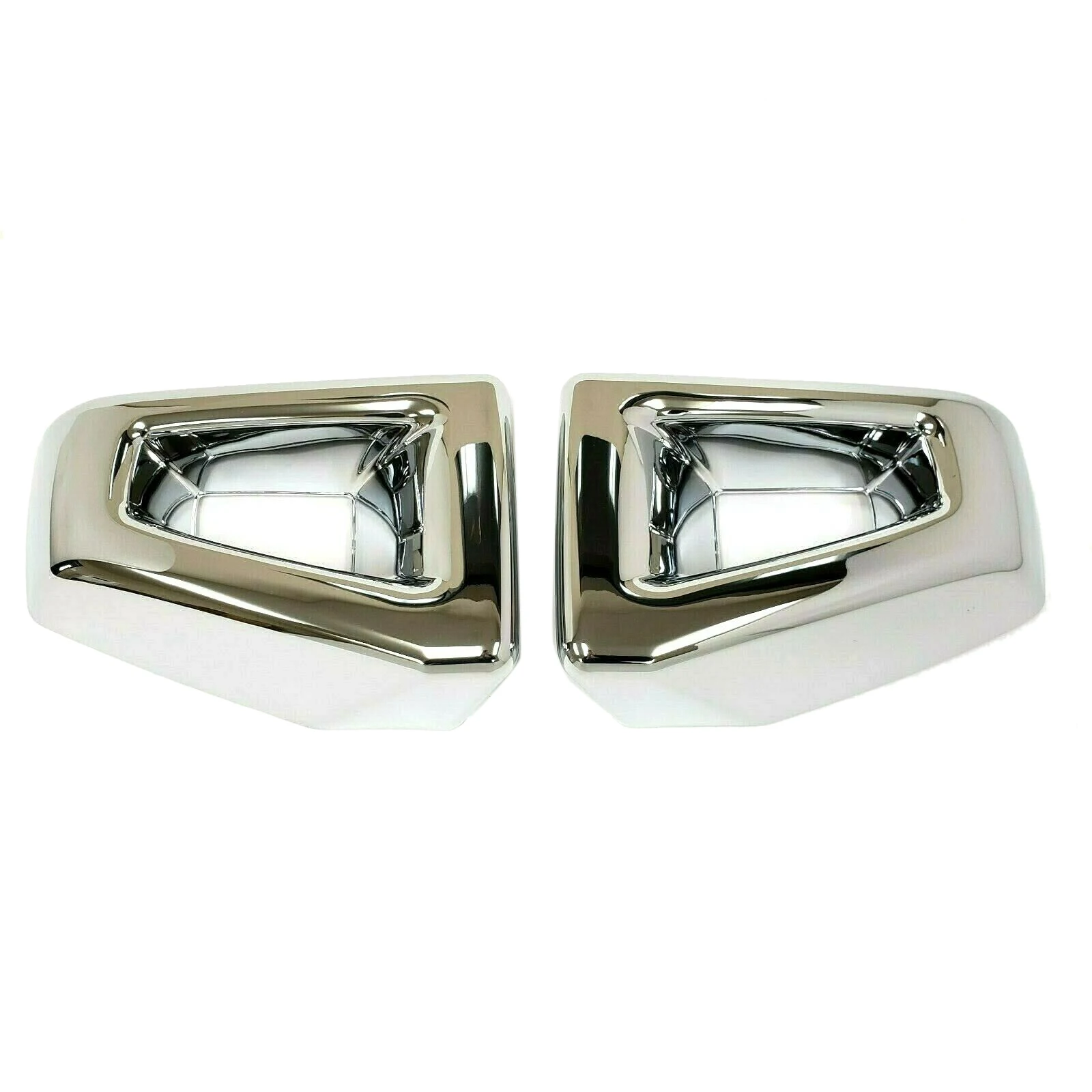 

Car Front Bumper End Cap Cover for 2003-2009 HUMMER H2 SUV SUT Left Right Set Chrome