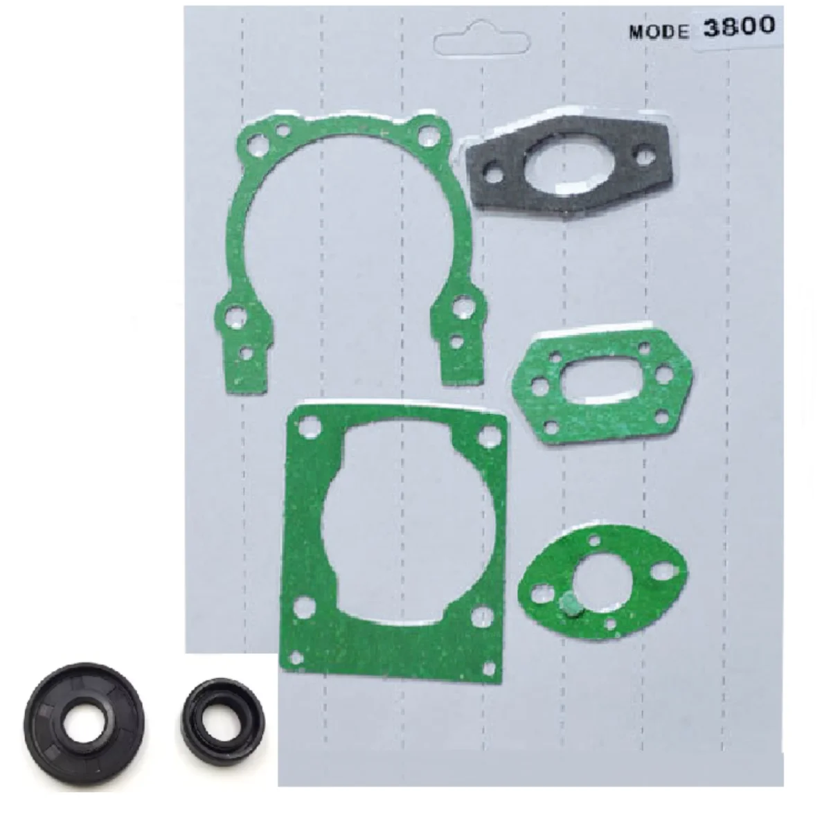 Cylinder Crankcase Muffler Carburetor Intake Manifold Gasket Oil Seal Kit Fits Zenoah G3800 More 38cc 1E39F 1E38F 3800 Chainsaw
