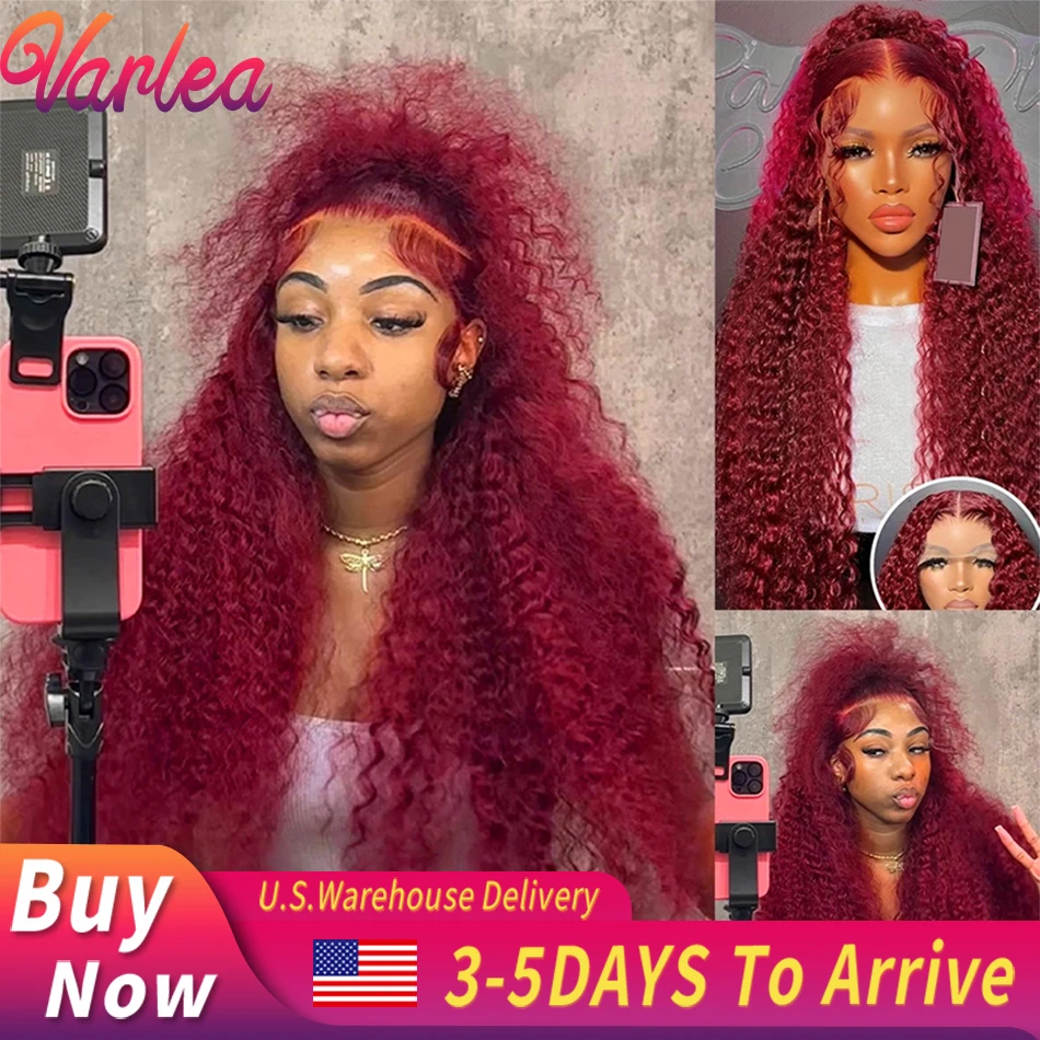 

Мокрый и волнистый 99J Парик из натуральных волос на кружеве Бордовый 13x6 Hd Парик из натуральных волос на кружеве Красный вьющийся парик из натуральных волос на кружеве