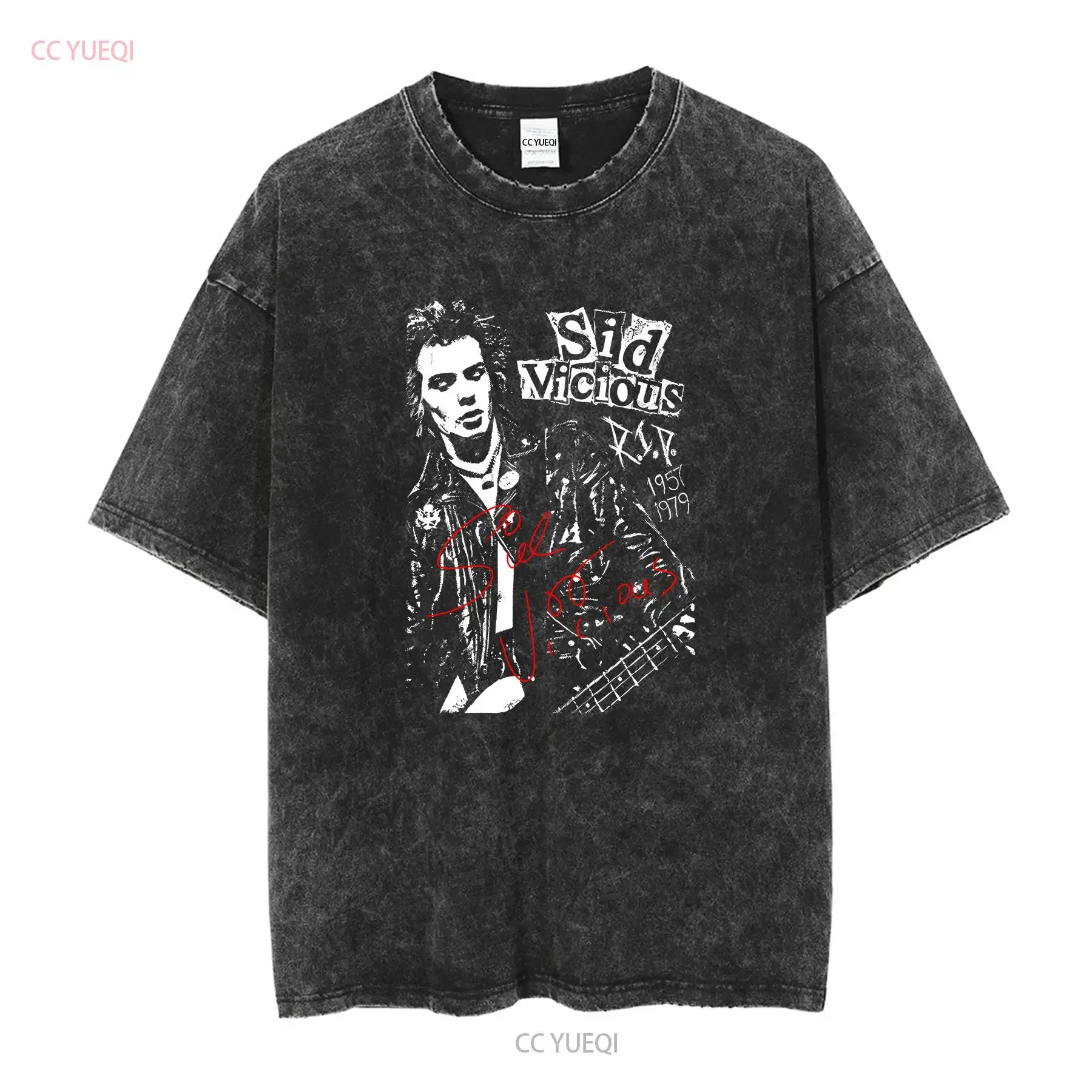 Rare Sid Vicious T Shirt Hot S 4XL A278 vintage Washed designer clothes homme Unisex Versatile streetwear Top For Everyday Wear