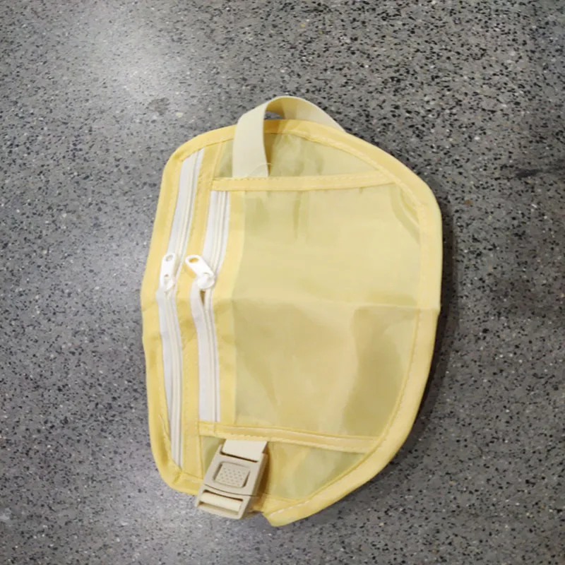Unsichtbare Reise-Hüfttasche, Geldbörse für Reisepass, Geldgürtel, versteckte Sicherheits-Geldbörse, Geschenk, Reisetasche, Brusttasche, Geld-Hüfttasche – Detail 13
