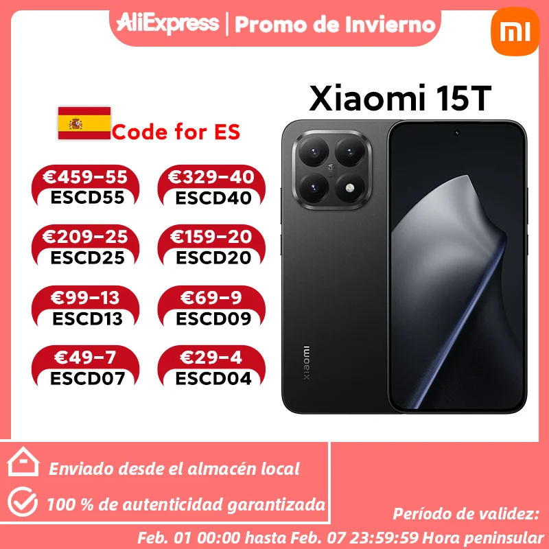 Version mondiale Xiaomi 15T MTK Dimensity 8400-Ultra Smartphone Écran 6,83 pouces 120 Hz Triple caméra 50 Mpx Batterie grande capacité 5500 mAh (typique) 67 W