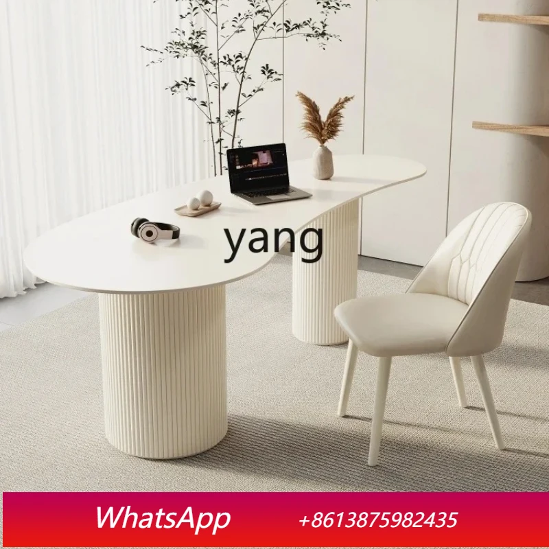 

MM light luxury desk computer desk modern study writing desk consultation table