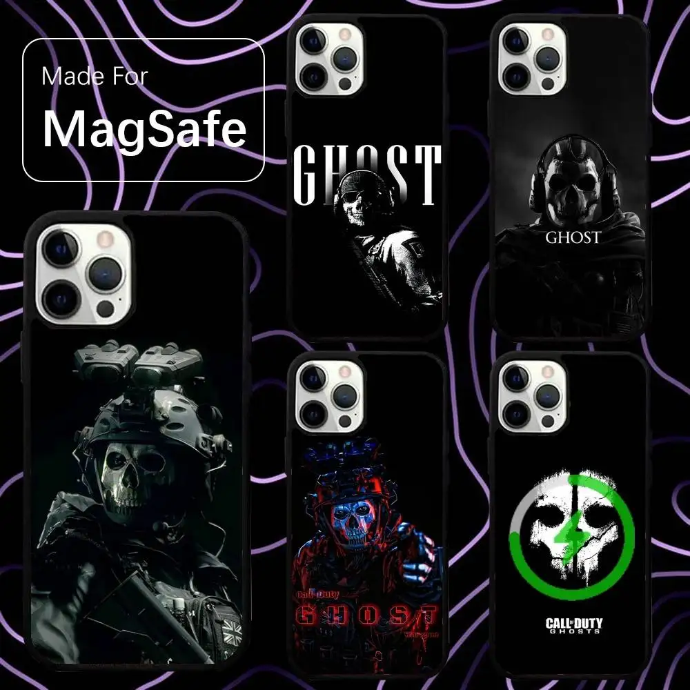 

COD Call Of Duty Phone Case For iPhone 16,15,14,13,12,11,Pro,Max,Plus,Mini,SE New Magsafe Magnetic Wireless Charging
