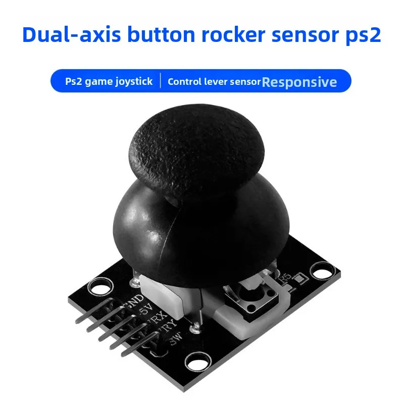 PS2 Dual Axis Button Game Joystick Control Sensor Electronic Building Block Crank Module KY-023 Development Board
