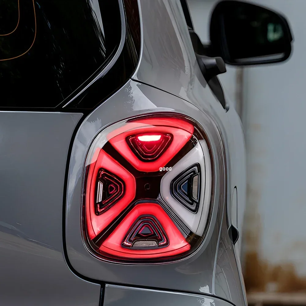For Smart Fortwo Forfour 2015-2019 W451 W453 W452 LED Auto Back Lamps Assembly Upgrade High Configure Car Taillights Accessories