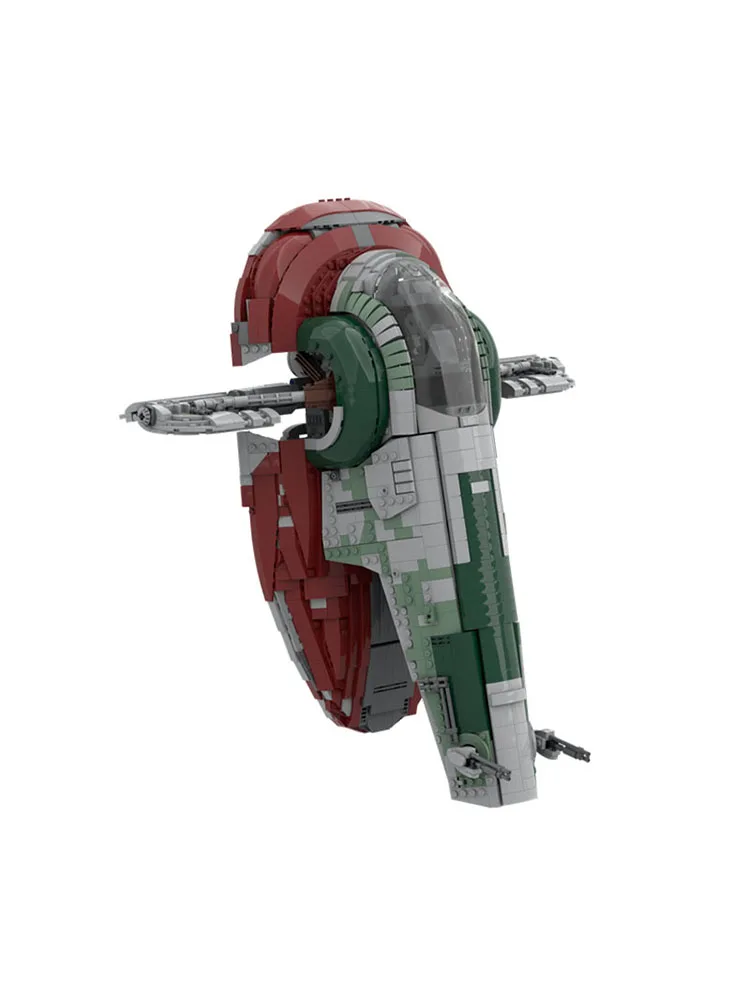 3066 Teile MOC Star Battle Ultimate Collector Series Boba Fetts Sklavenboot 1 Stud.io Datei Boba Fett Modell Bausteine Spielzeug Bastelset