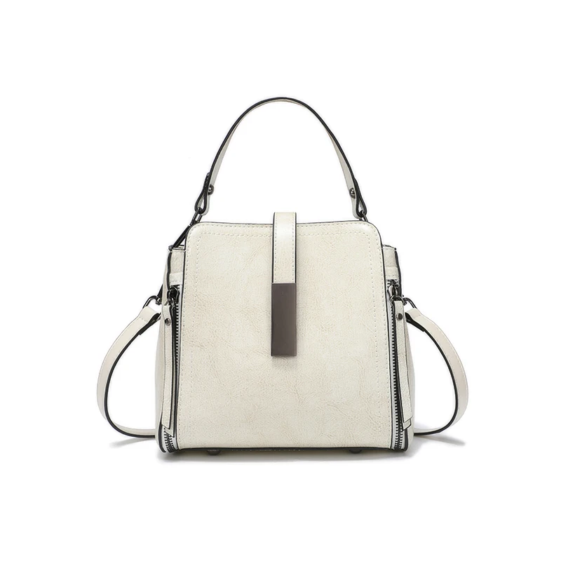 Women's Cow Genuine Leather Crossbody Bags Lady Cowhide Designer Luxury Handbag Female Retro Fashion Shoulder Bag For Ladies new