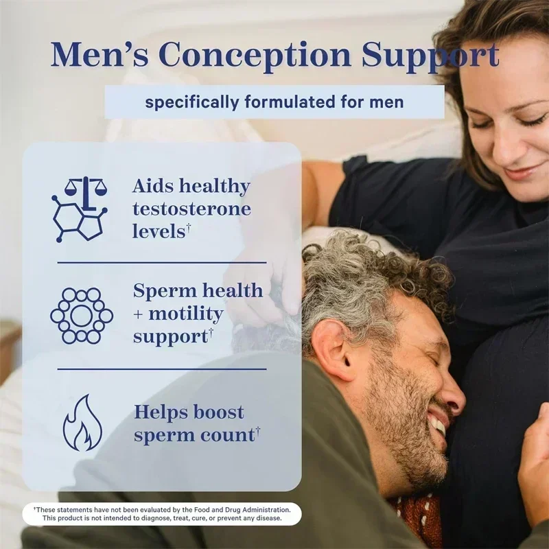

Male Fertility - Support Male Reproductive Health, Boosts Sperm Motility, Enhance Strength and Endurance