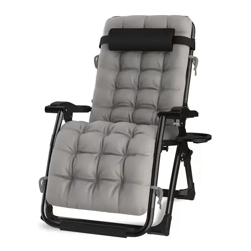 

Folding Lounge Chair Luxury Chaise Chair Beach Pool Folding Lounge Chair With Ottoman