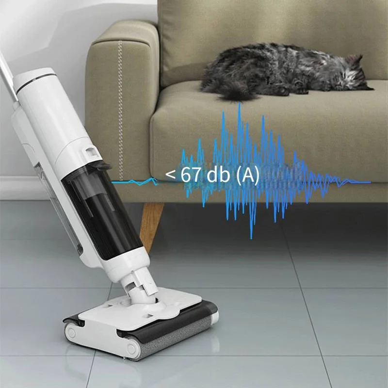 家庭用床洗濯機吸引モップ洗濯 1 つのインテリジェント自動クリーニング掃除電動モップ