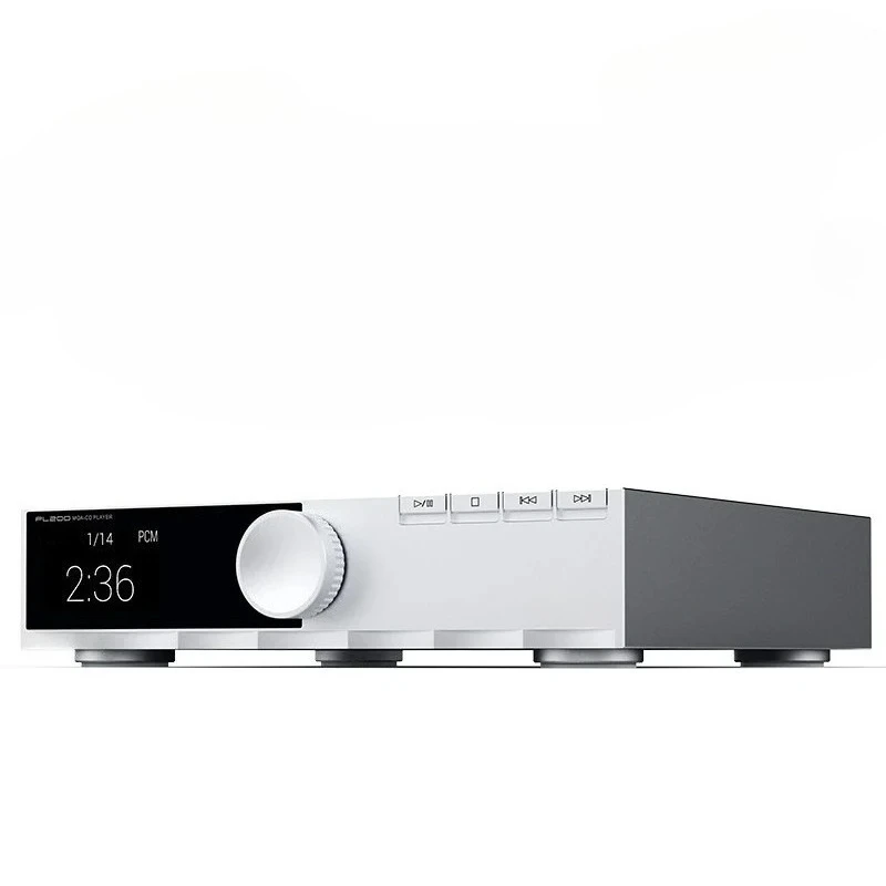 PL200 HiFi CD Player PASS Servo MQA-CD DSD512 USB Bluetooth5.1 Optical Coaxial Hi-Res Audio Decoder