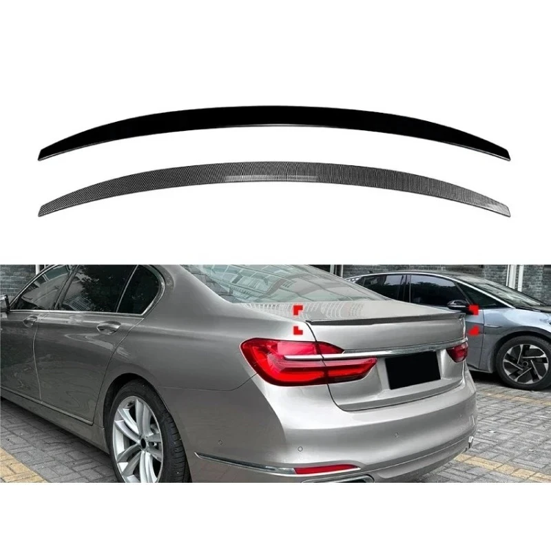 

For BMW 7 Series G11/G12 2016-2022 MP-Style Spoiler Durable Exterior Decal Personalized Modification Enhanced Premium Appeal ABS