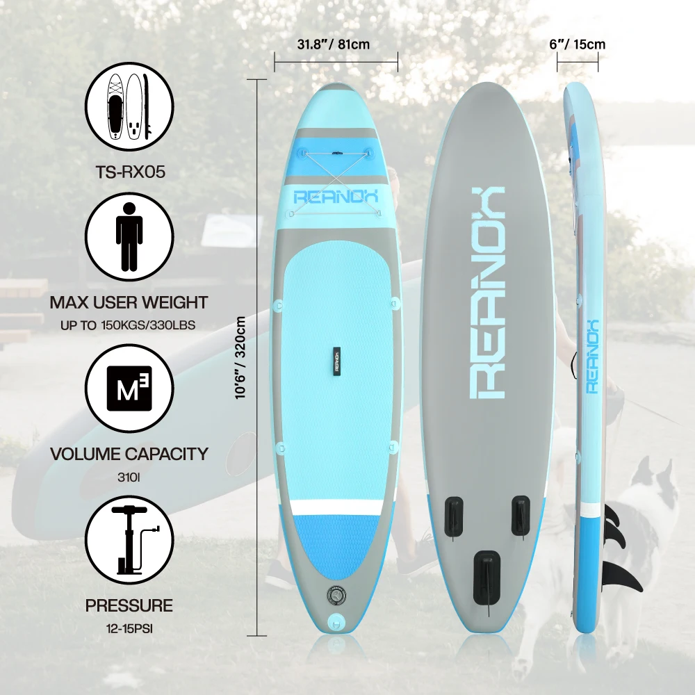Professioneel 10.6ft CE TUV ge - Inflatable Paddle Board 10.6Ft recensie en prijs