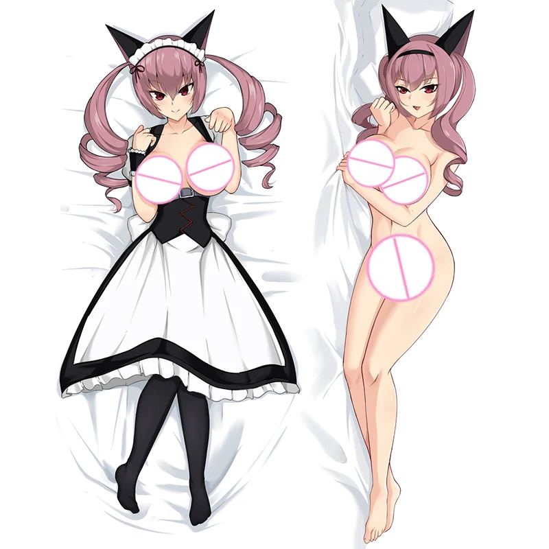 Dakimakura Anime Pillow Cover Faris NyanNyan Double Sided Print 2Way Cushion Bedding Gifts