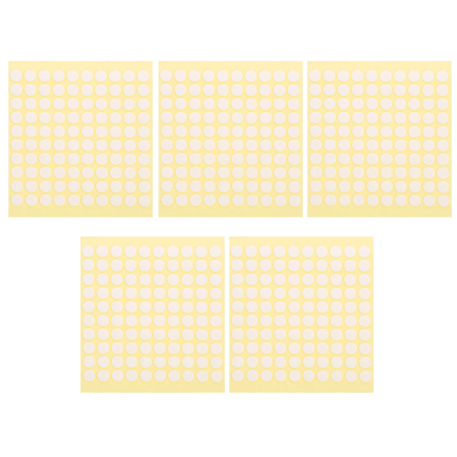 500 Pcs Sticky Strips Double Sided Dot Glue Clear Tape Labels Stickers No Trace Tacky