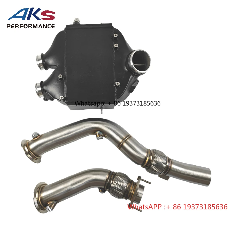 Performance-Ladeluftkühler + Downpipe-Kit für BMW M3 M4 F80 F82