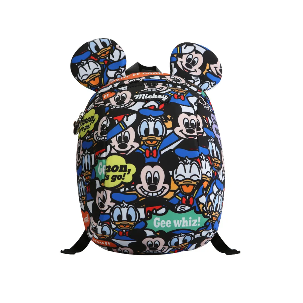 

Disney Children Cartoon Bags Backpack With Anti-loss Traction Rope Small Baby Cute Schoolbag Girl Boy Kid Storage Bag Backpacks