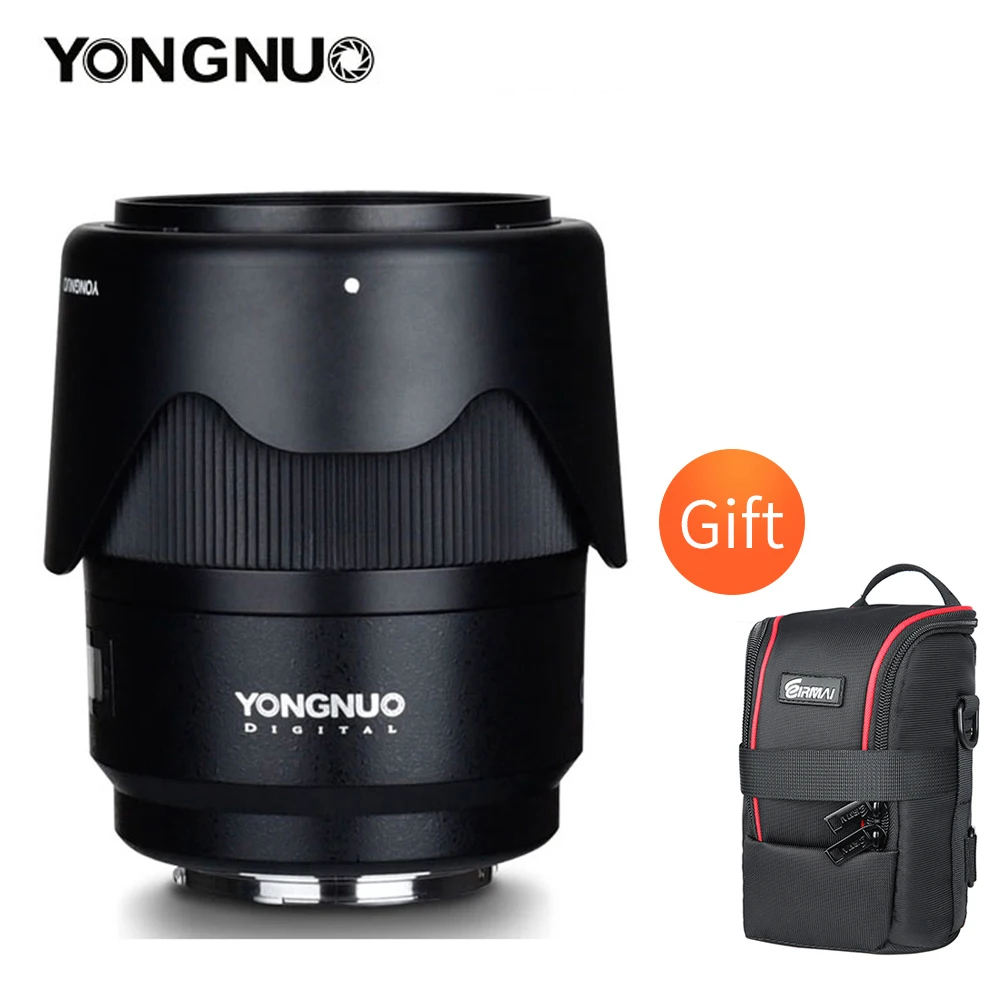 

YONGNUO YN35MM F1.4 Lens Standard Wide Angle Lens for Canon Bright Aperture Prime DSLR Camera Lens for 600D 60D 500D 400D 5D II
